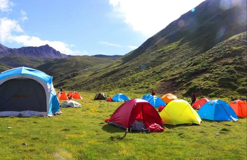 贡嘎山的徒步,贡嘎雪山大环线徒步游记