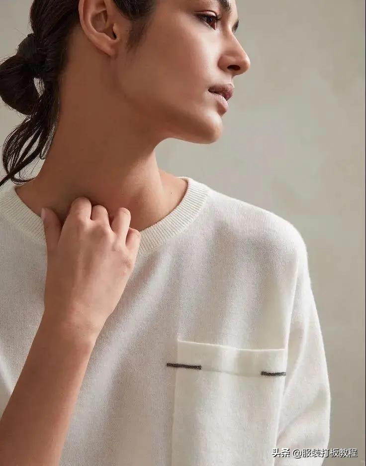 针织圆形口袋视频教程,针织开衫口袋怎么织