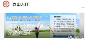 山东省泰安市岱岳区社保缴费公告,社会保险基金缴费单据