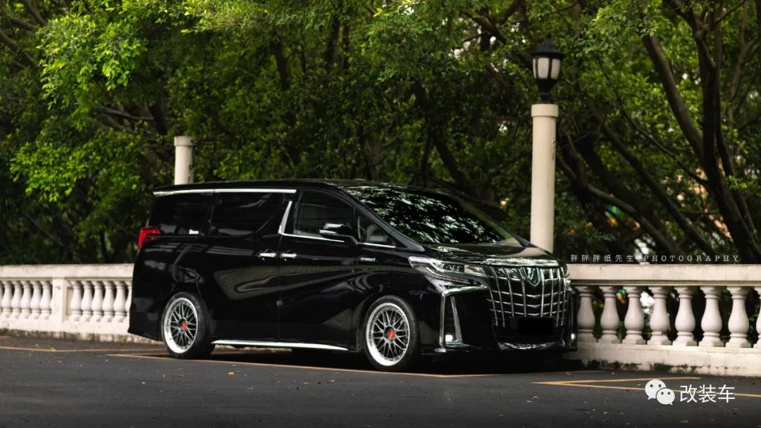 普通埃尔法改装世纪版,改装超帅埃尔法