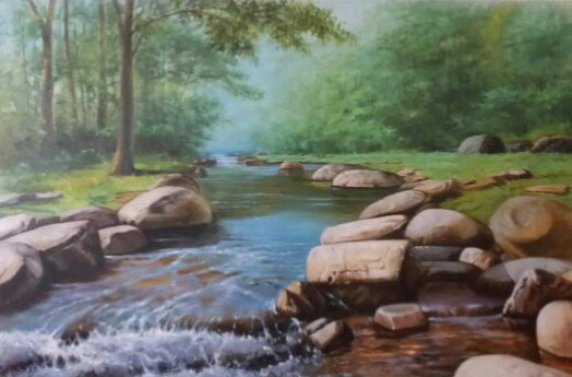 中国小幅油画作品大展作品集,三峡丹青油画作品