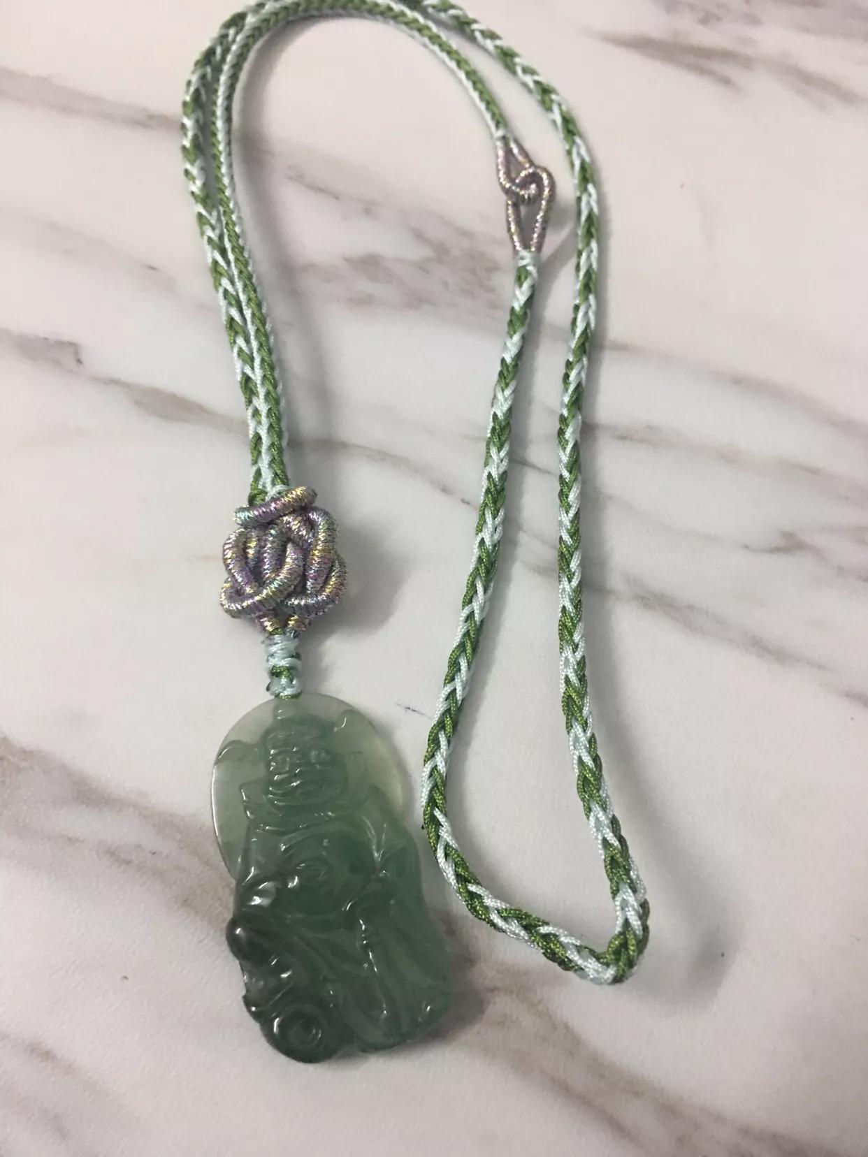 同心结八股辫教程,桃花八股辫项链绳的编法