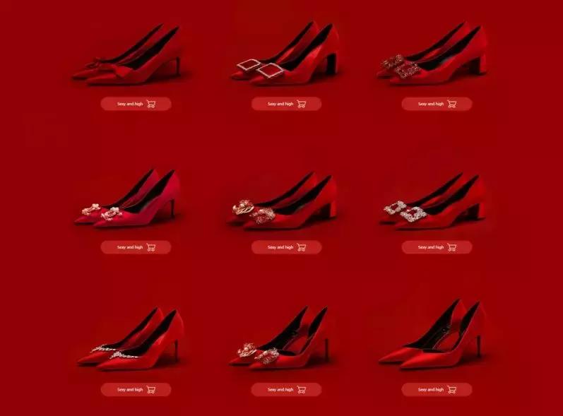 除了撞款的大牌婚鞋，小众+平价的美貌婚鞋走一波