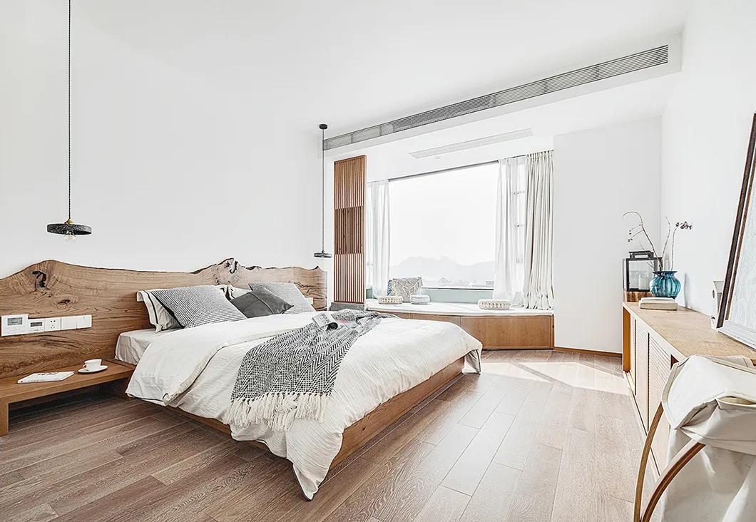 原木风让简约更有格调,现代简约和原木风混搭