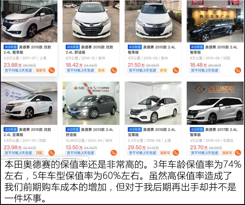 本田奥德赛mpv商务车,本田奥德赛mpv能排第几