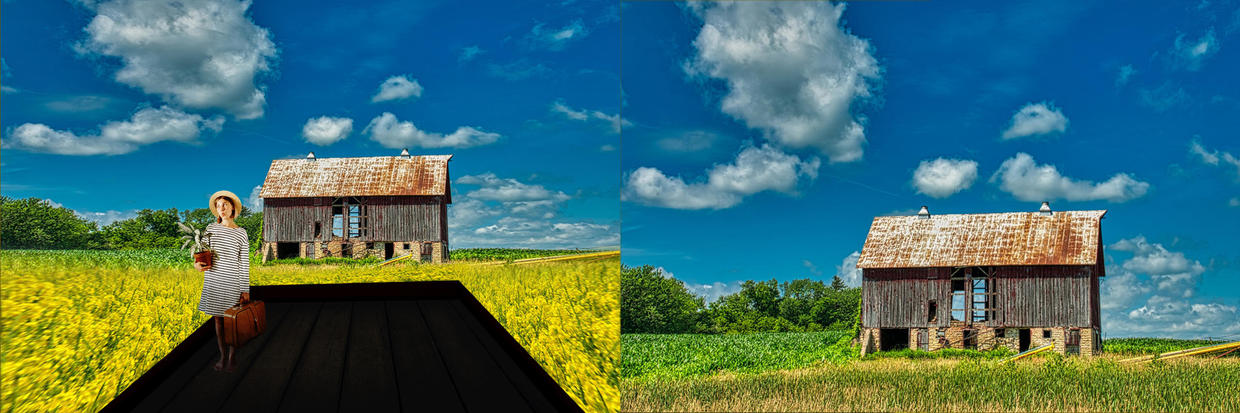 ps房间布局图怎么做,ps卧室场景图合成教程