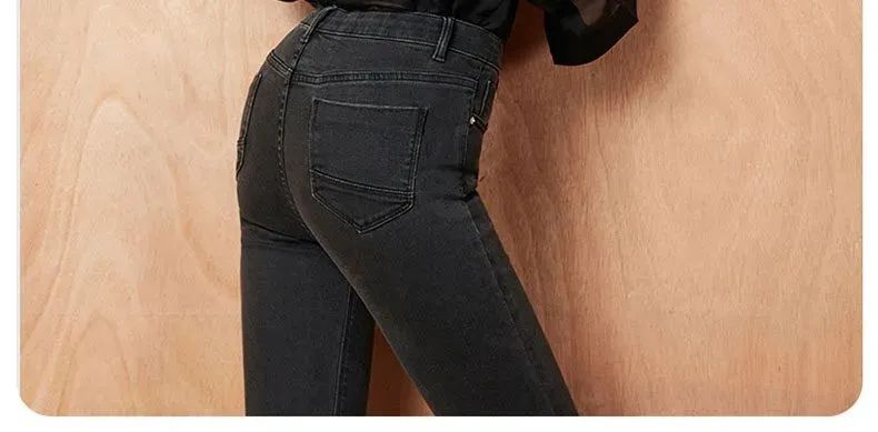 2019新款魔术裤时尚百搭高腰显瘦,裤子显瘦魔术裤