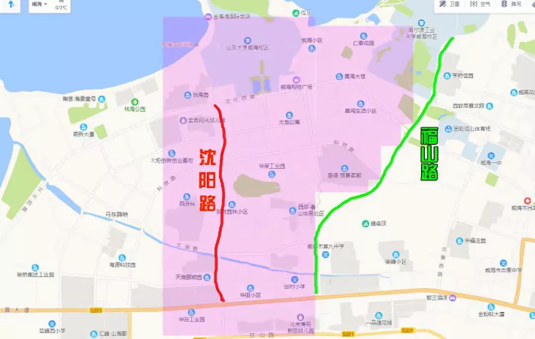 威海学区房高区,威海高区一中学区划分