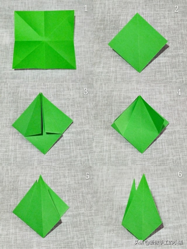 简单又好看的玫瑰花折纸手工,玫瑰花手工折纸教程简单又漂亮