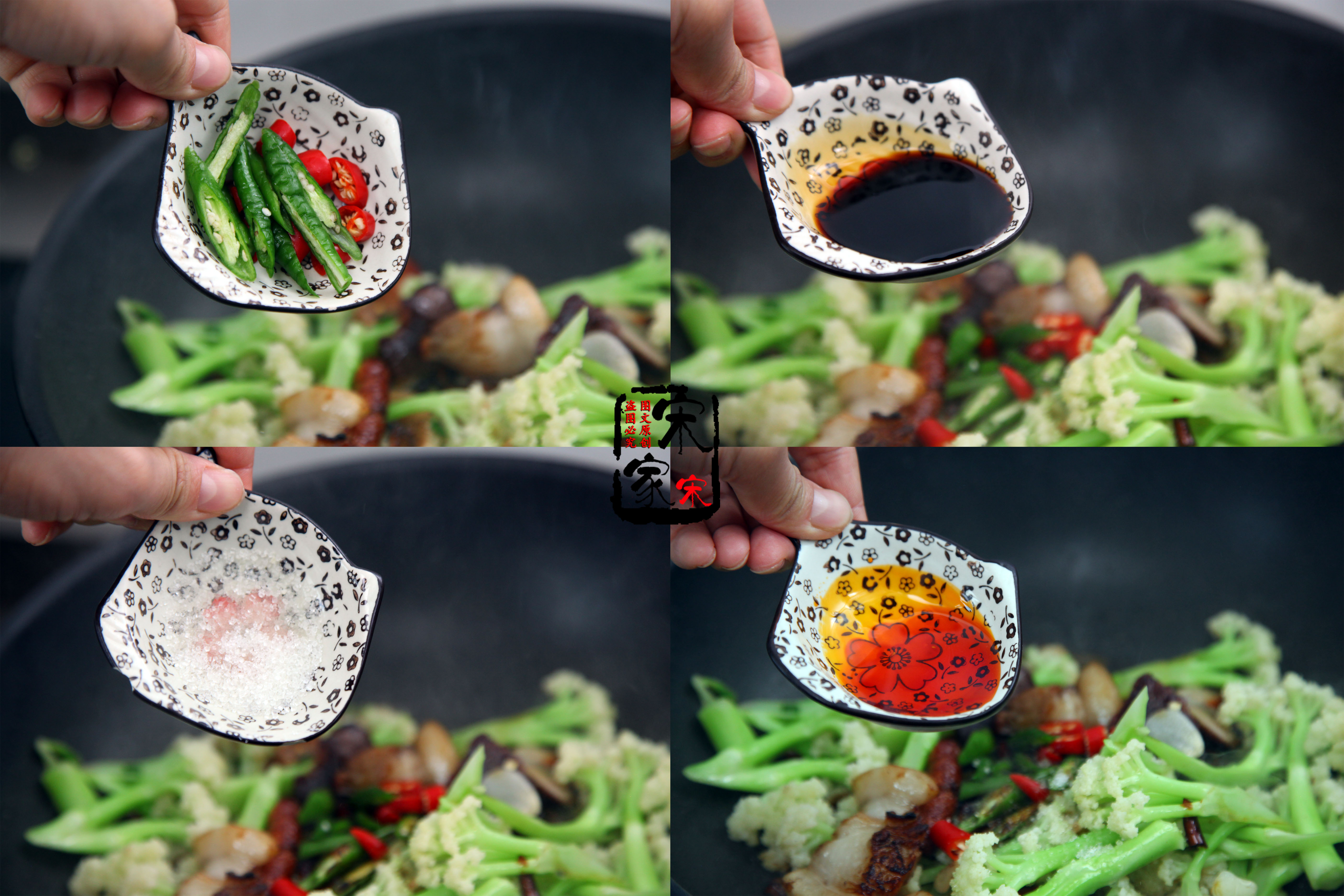 炒花菜应该怎么弄好吃呢,炒花菜不放肉不焯水的家常做法