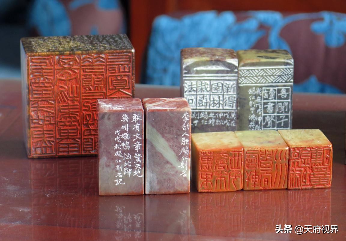 健身、习字、治印、绘画、喝酒古稀书画家潘锡仁的5大爱好