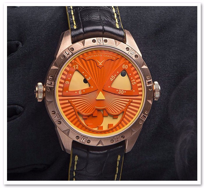 万圣节戴什么表好,关于万圣节的表盘