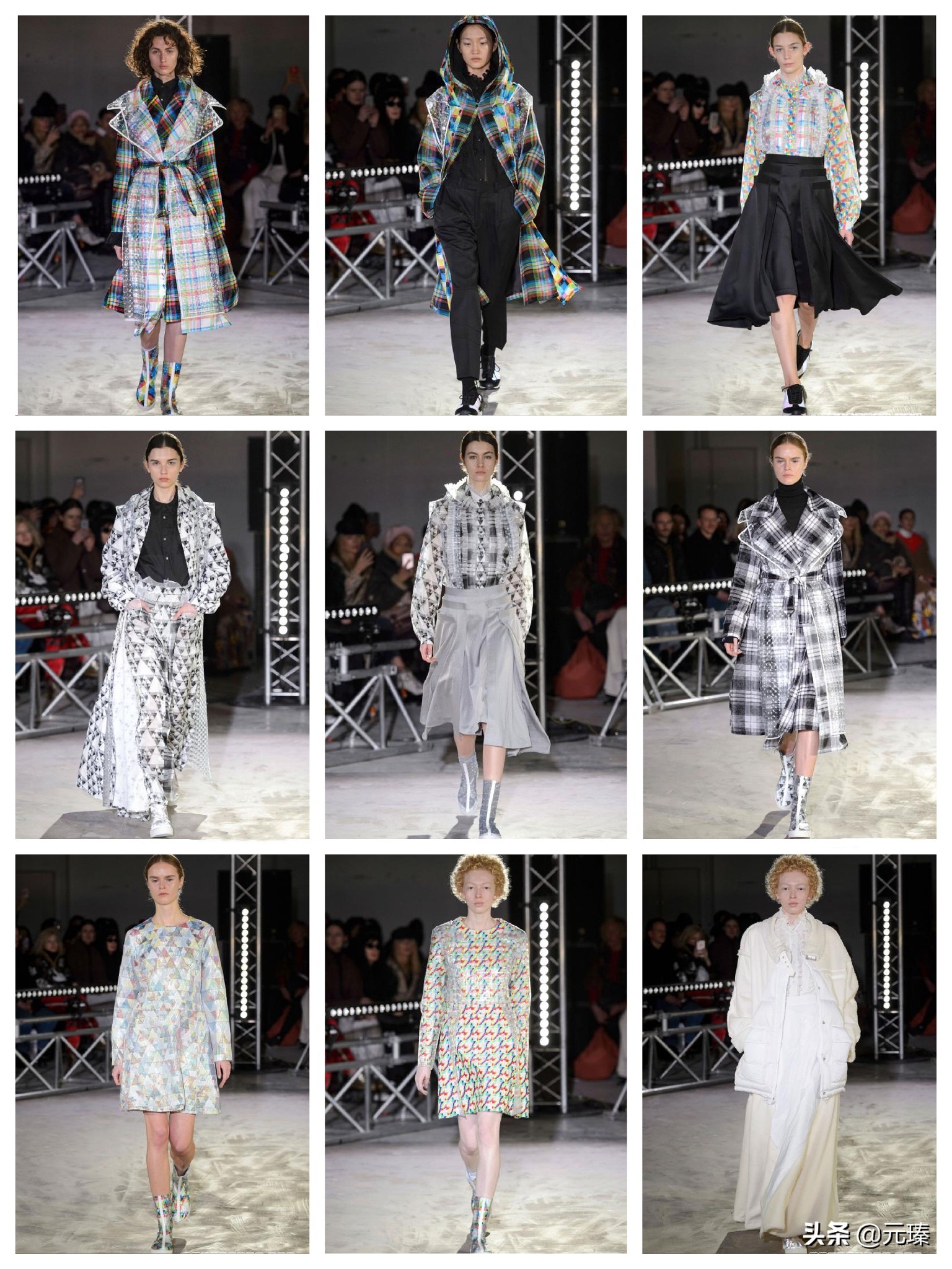 川久保玲时装秀经典款,川久保玲2017时装周