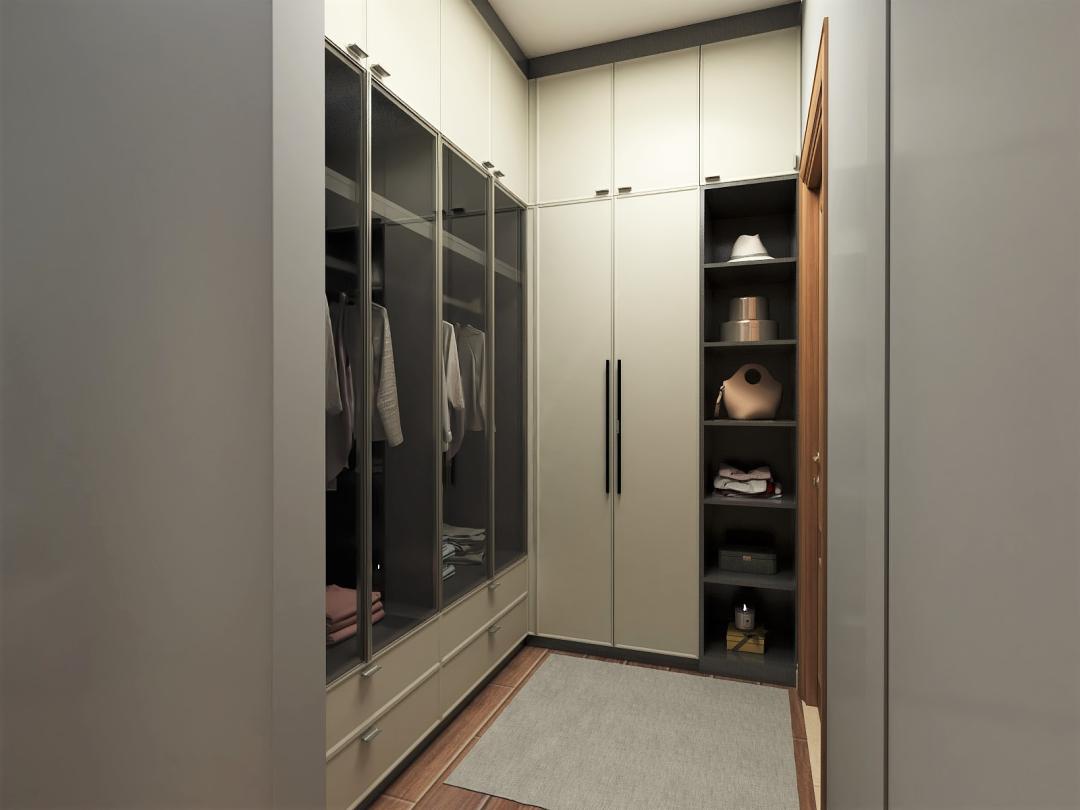 2.4米推拉门衣柜布局设计,两扇门衣柜布局设计