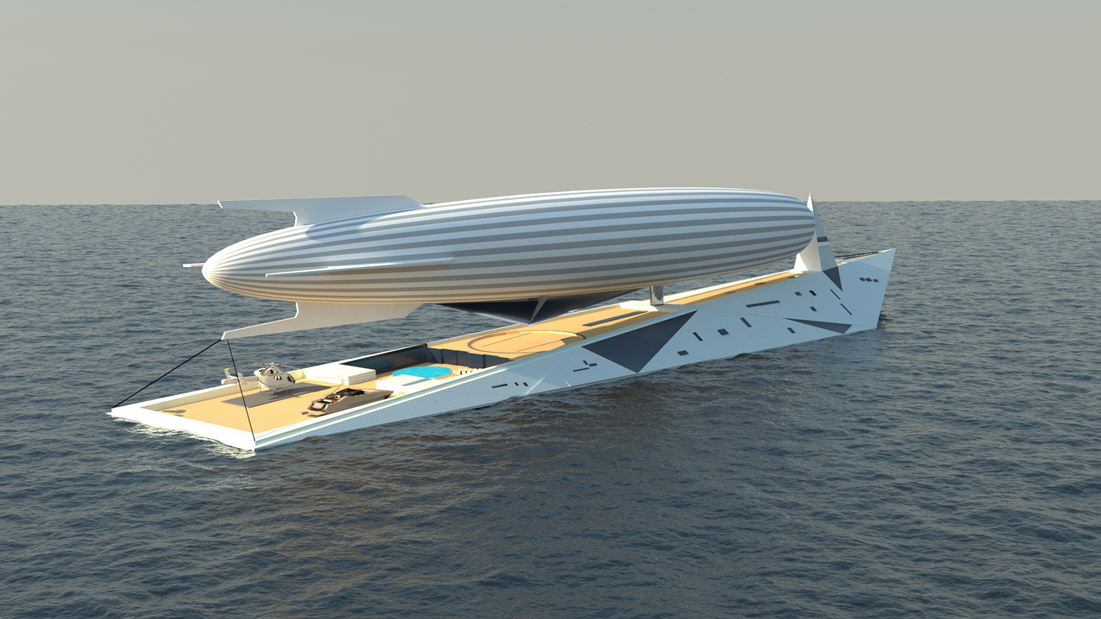 宏伟设计:世界上最极端的超级游艇概念