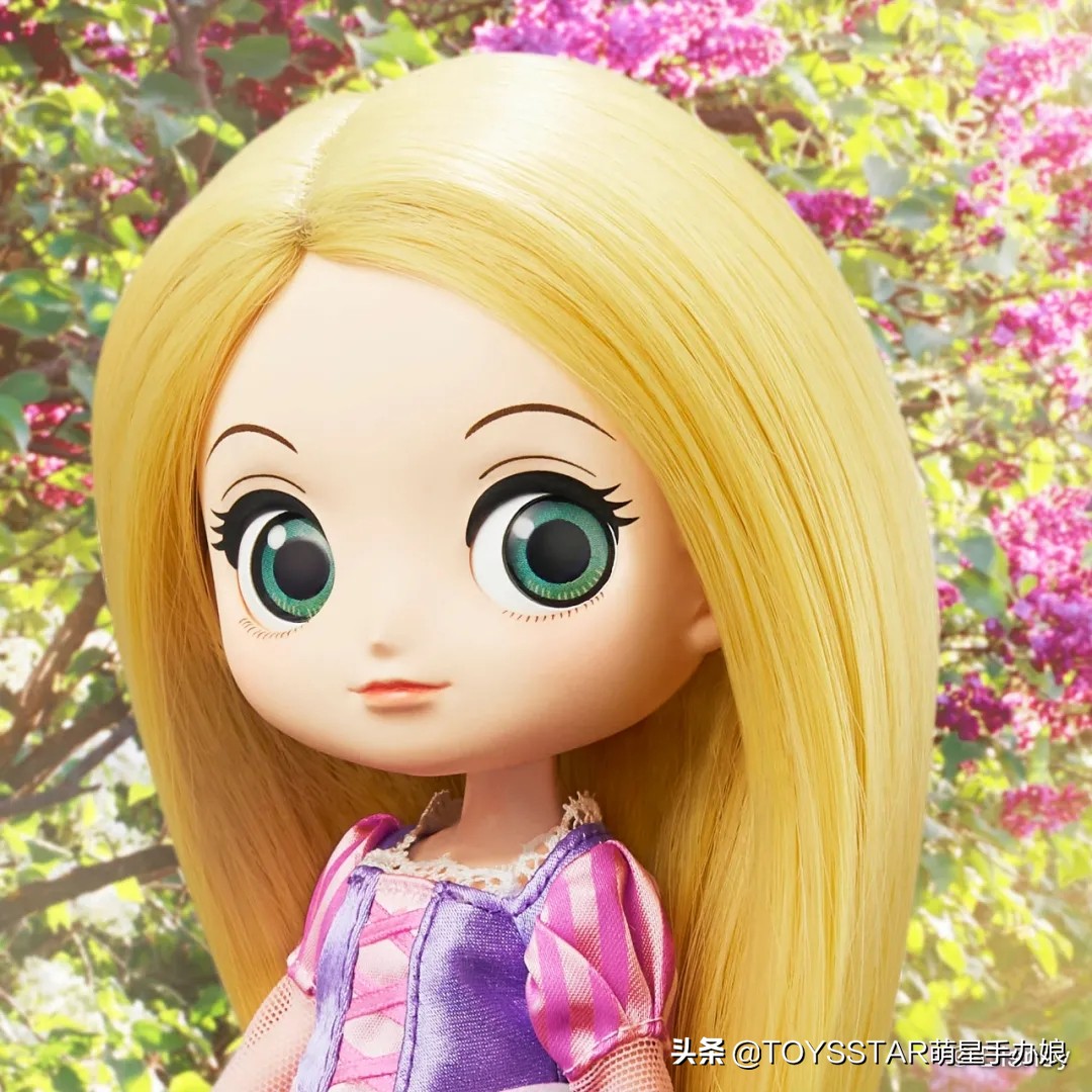 上海迪士尼乐佩公主玩偶,迪士尼长发公主乐佩