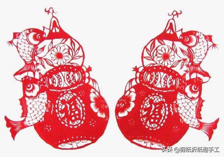 中国传统剪纸吉祥图案及寓意图片,剪纸传统文化图