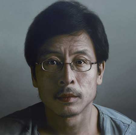 画家冷军画画视频,画家冷军眼睛多少度