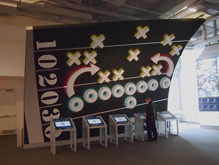 亚特兰大大学足球名人堂博物馆｜开创性的运动体验