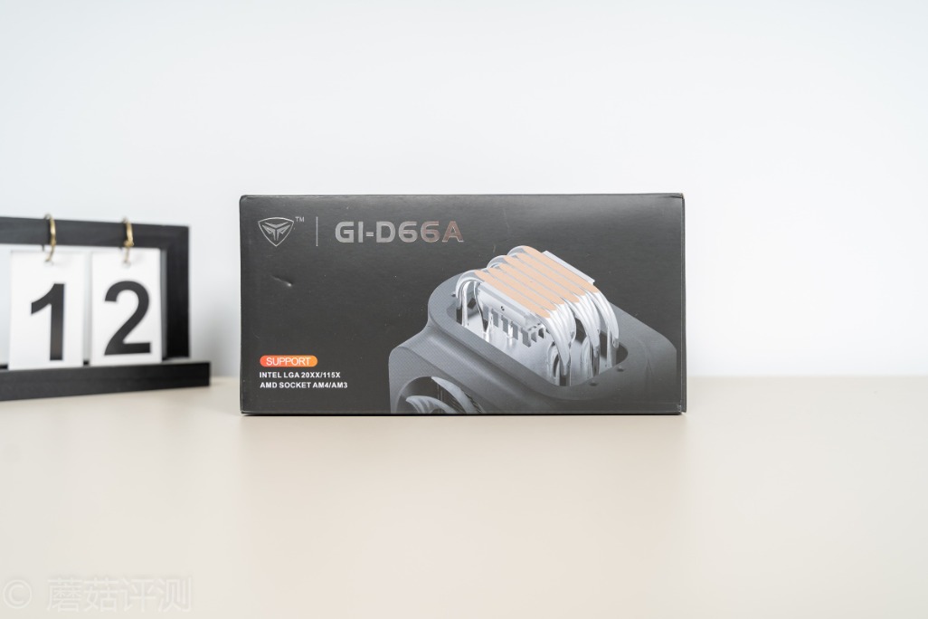 设计出色颜值高、超频三（PCCOOLER）东海逐鹿GI-D66A散热器评测