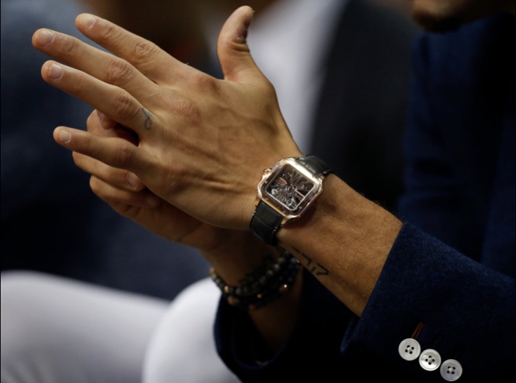 球星乔丹库里,篮球明星库里的手表