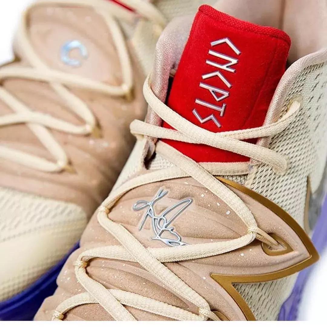 NBA球员今日上脚：欧文5又出新配色，奇才小将AJ15很惊艳！