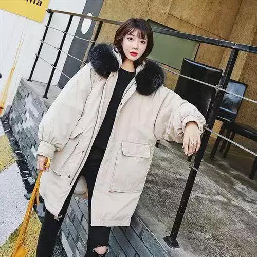羽绒服穿起来显瘦,韩版宽松过膝羽绒服怎么搭配