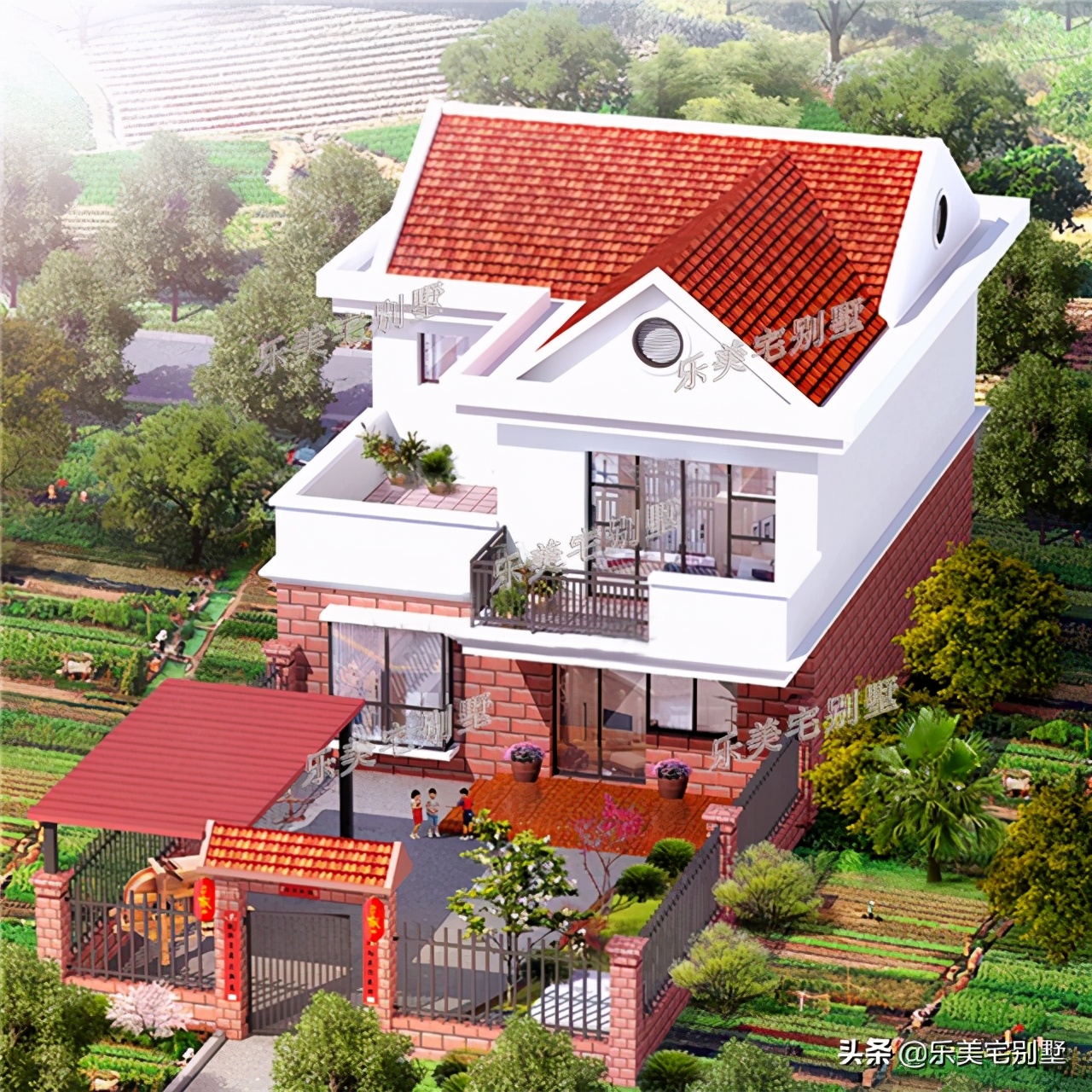 左宽右窄的梯形地基怎么建房,进深长开间窄的地基怎么设计