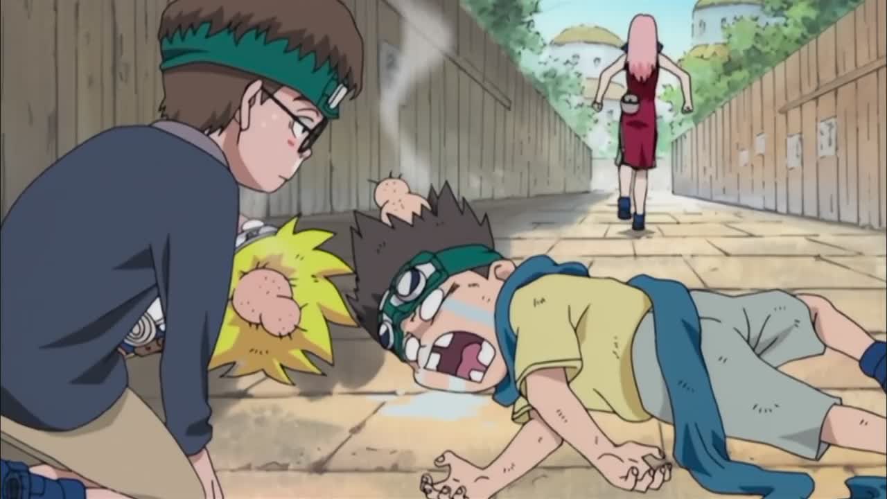 火影忍者春野樱百豪死亡教学,火影春野樱被打