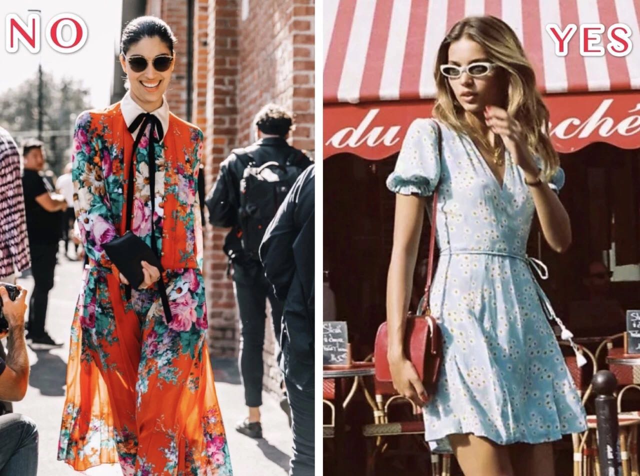 夏天出游穿碎花裙好看吗,春夏出游仙女碎花裙