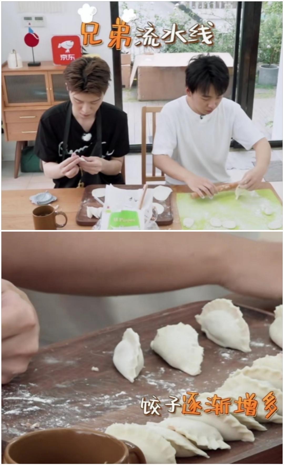 郭麒麟和范丞丞在邻居家送饺子,郭麒麟范丞丞人情世故名场面