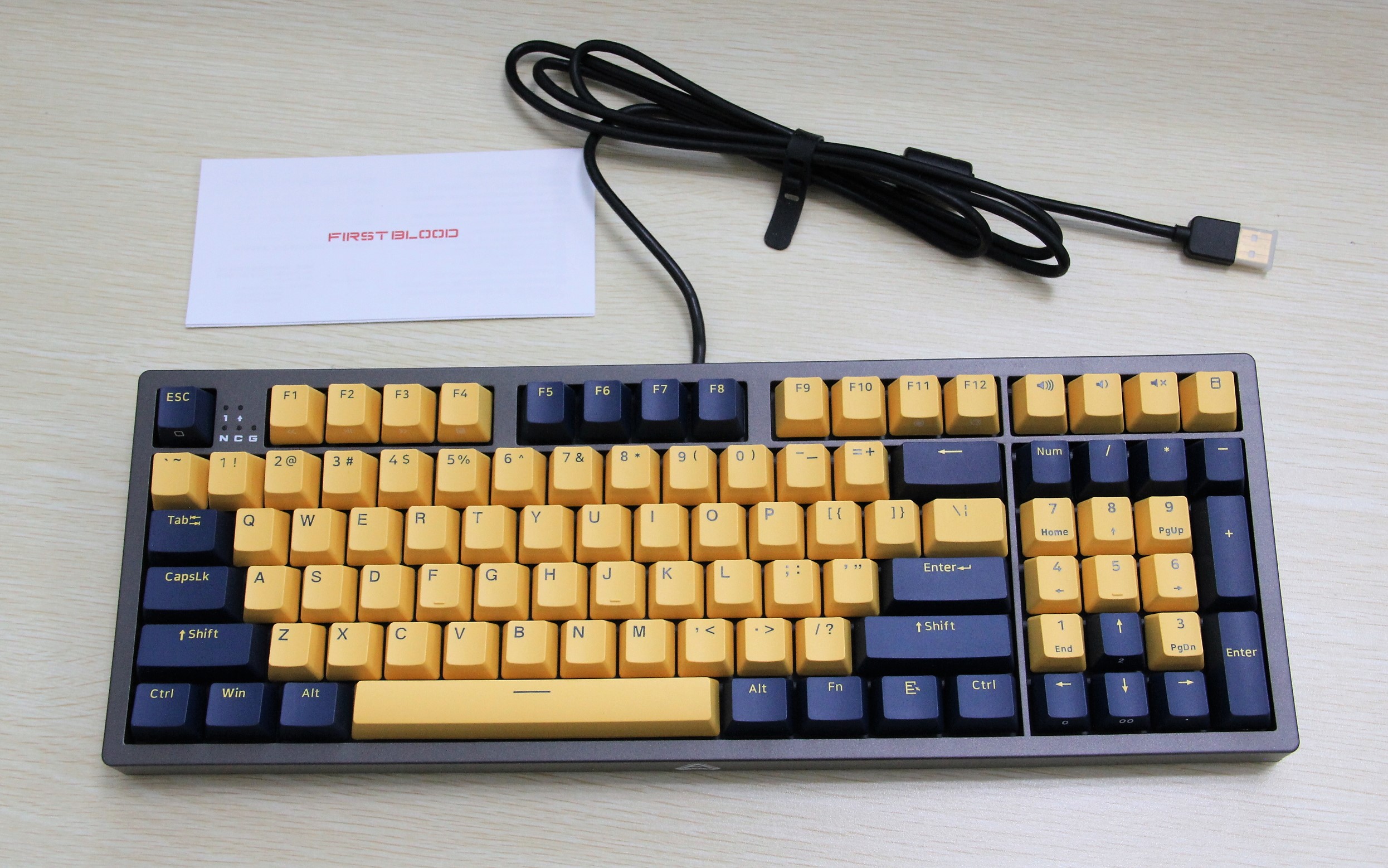 rgb机械键盘108键位推荐,firstbloodb16茶轴键盘测评