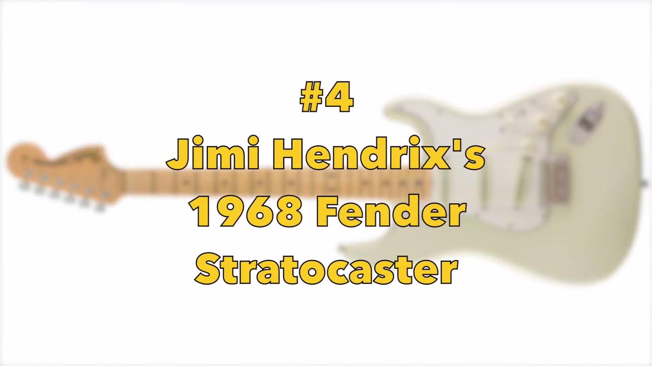 世界上十大最贵的吉他排行榜,全世界最贵的吉他