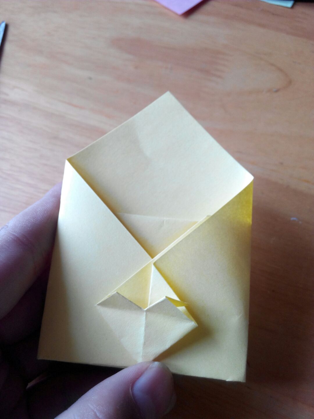 萌萌小爱心怎么叠,情书信封怎么用一张正方形的纸折