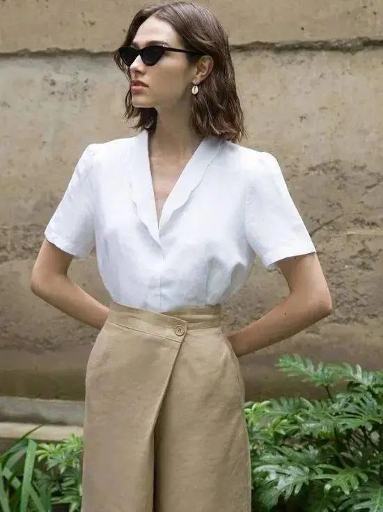 今夏流行穿亚麻高级炸了,今夏流行穿亚麻清凉解暑还显气质