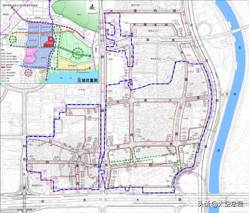 南山区城市更新局控规公示,深圳南山市场城市更新项目