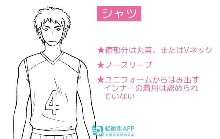 运动服怎么画简单又好看,篮球服的吉祥物怎么画