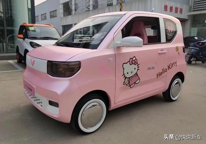 宏光miniev改装效果图,宏光miniev快充改装