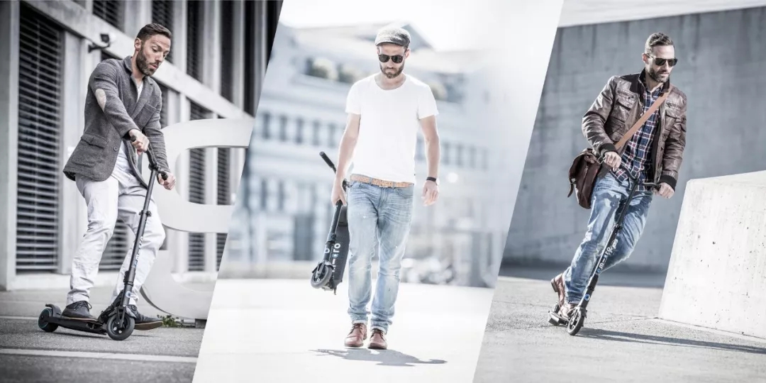 瑞士迈古电动滑板车,瑞士迈古米成人滑板车