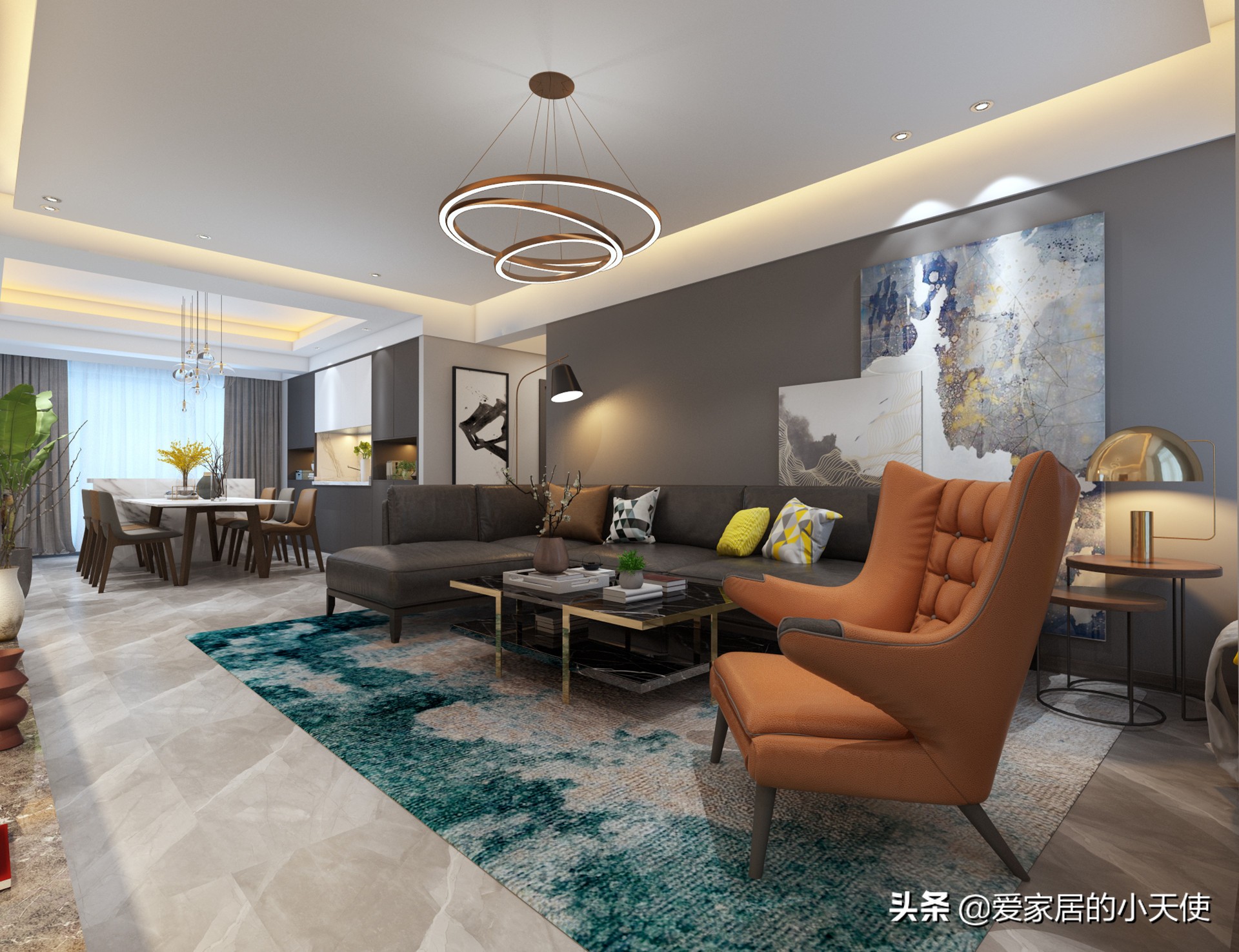 星辰园230㎡【现代高级灰】│寂静之声