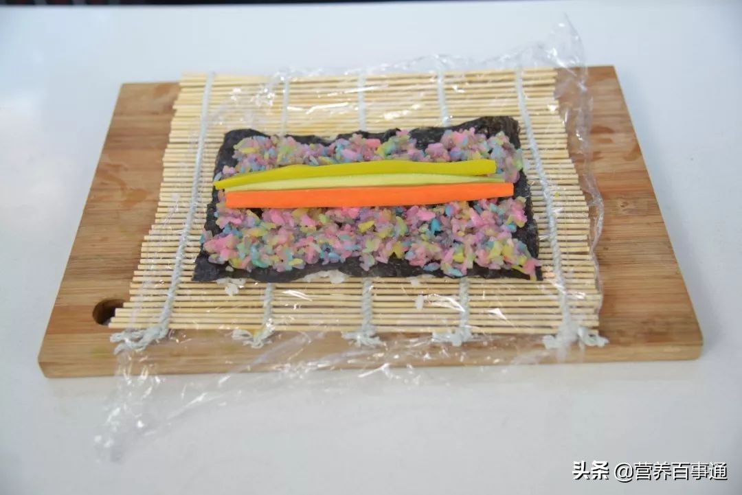 樱花寿司怎么做小孩子都能学会,日式樱花寿司