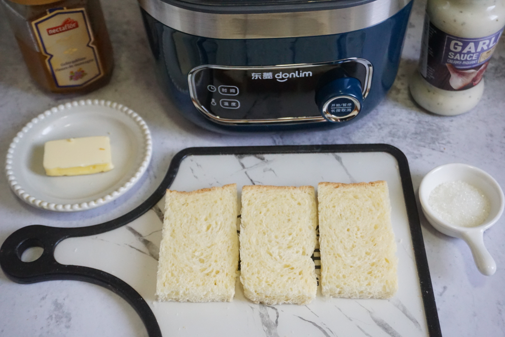 黄油面包干教程,蜜糖黄油面包干步骤