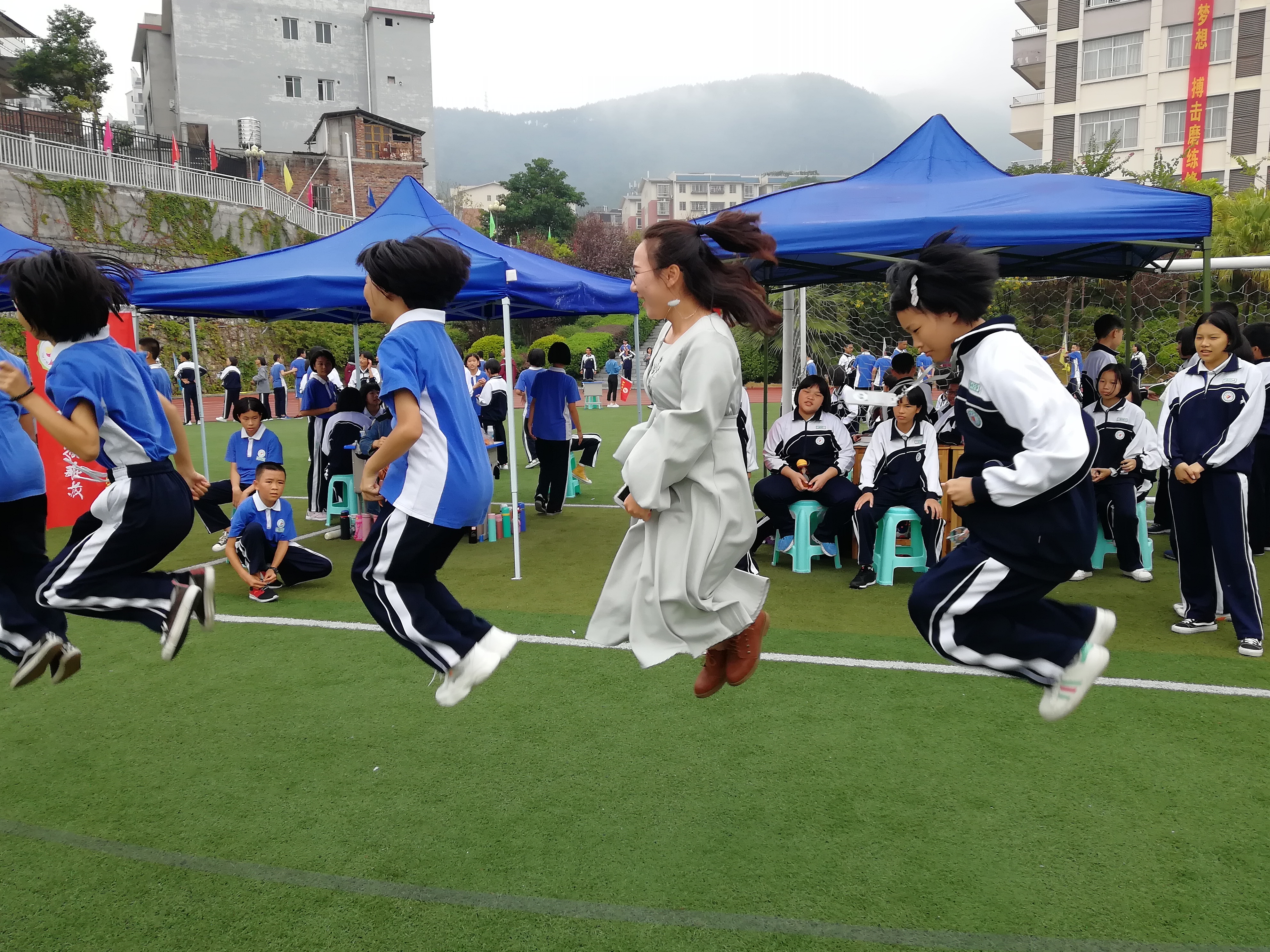 运动会青春的记忆,运动会上的欢乐