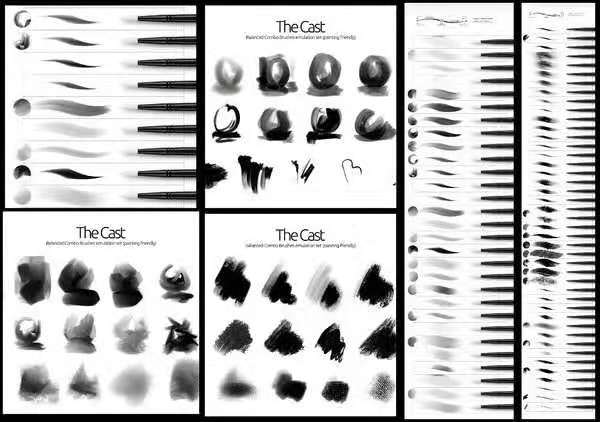 全网20000款PS笔刷合集随你挑，小白也能上手实操，内附安装方法