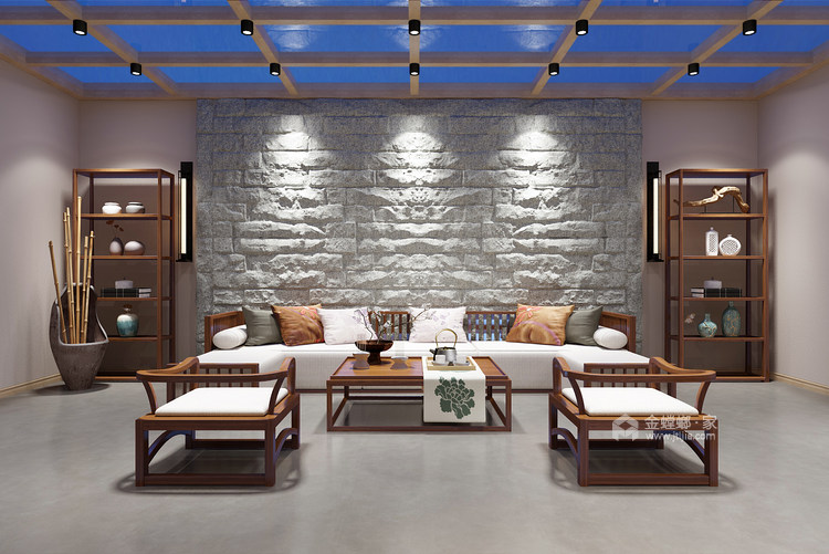 原木高级灰简约自然风,原木白墙高级灰极简风