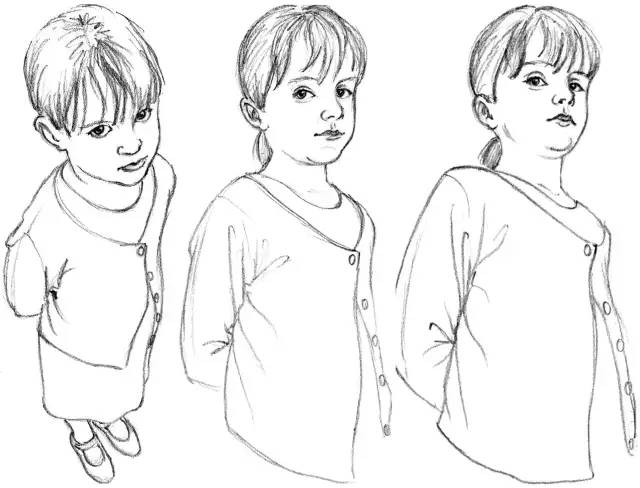 线稿构图快速入门,人物构图线稿教程