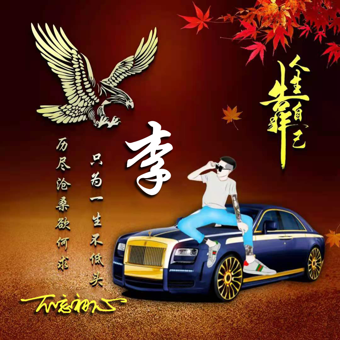 2023年张姓专属头像超帅,100个超好看的头像高清