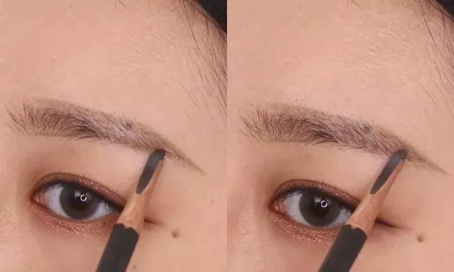 根根分明的眉毛怎样画野生眉,怎么画根根分明的眉毛