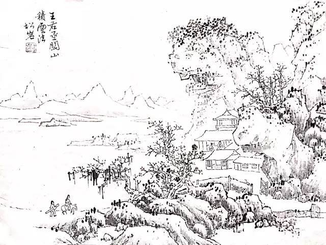 王右丞关山积雪图作者是谁,王右丞辋川积雪