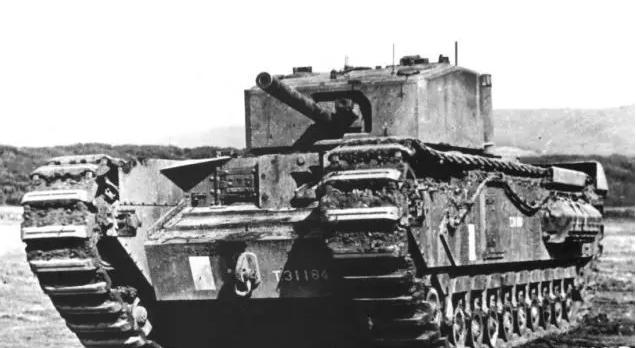 丘吉尔mk3型坦克,英国丘吉尔mk7坦克